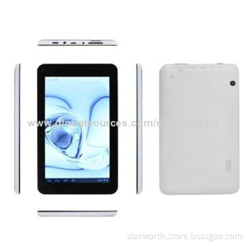 7-inch Tablet PCs with RK3026, Support Wi-Fi, 2,000mAh Battery, 512MB DDR3